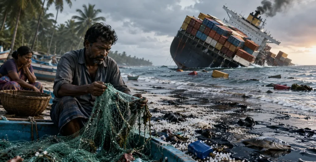 How the MSC ELSA 3 Shipwreck Pushed Kerala Fishers into Deep Debt and Distress