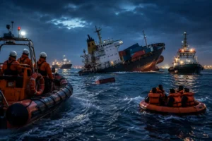 Tanzania-Flagged Cargo Vessel Sinks Off Batam: All Crew Members Rescued Safely