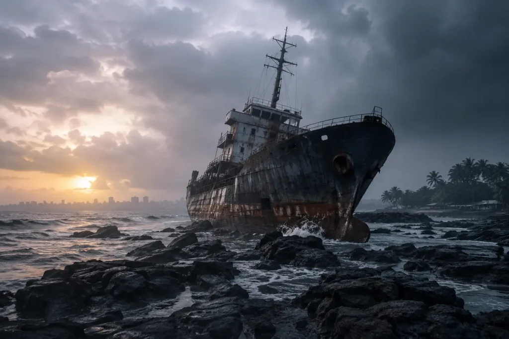 The Ghost Ship off Manori: How a Smuggling Case Ended Up on Mumbai’s Rocks