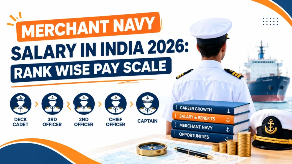 Merchant Navy Salary in India 2026: Rank Wise Pay Scale