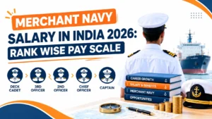 Merchant Navy Salary in India 2026: Rank Wise Pay Scale