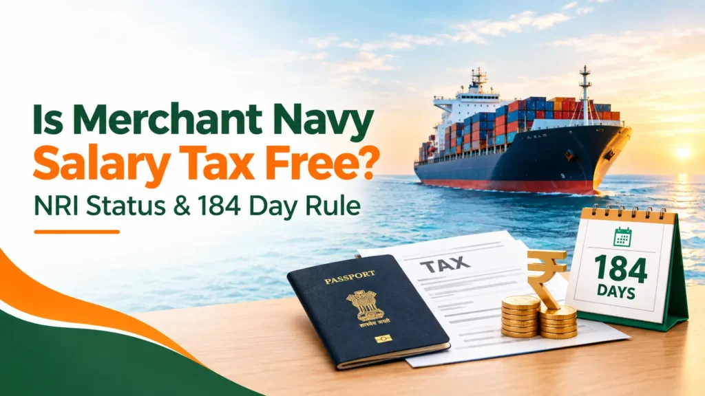 Is Merchant Navy Salary Tax Free? NRI Status and the 184 Day Rule Explained